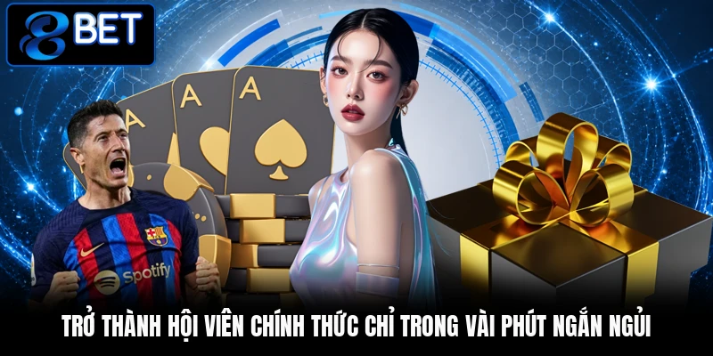 Trở thành hội viên chính thức chỉ trong vài phút ngắn ngủi Trở thành hội viên chính thức chỉ trong vài phút ngắn ngủi